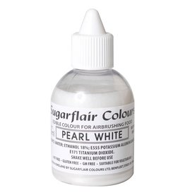 Sugarflair Sugarflair Airbrush Colouring -Glitter Pearl White- 60 ml