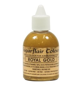 Sugarflair Sugarflair Airbrush Colouring -Royal Gold- 60ml