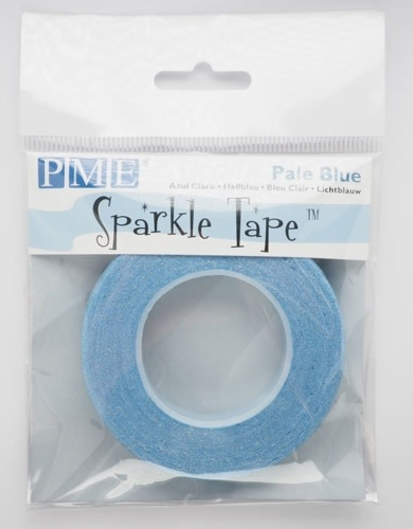 PME PME Floral Tape Pale Blue with Silver Sparkle