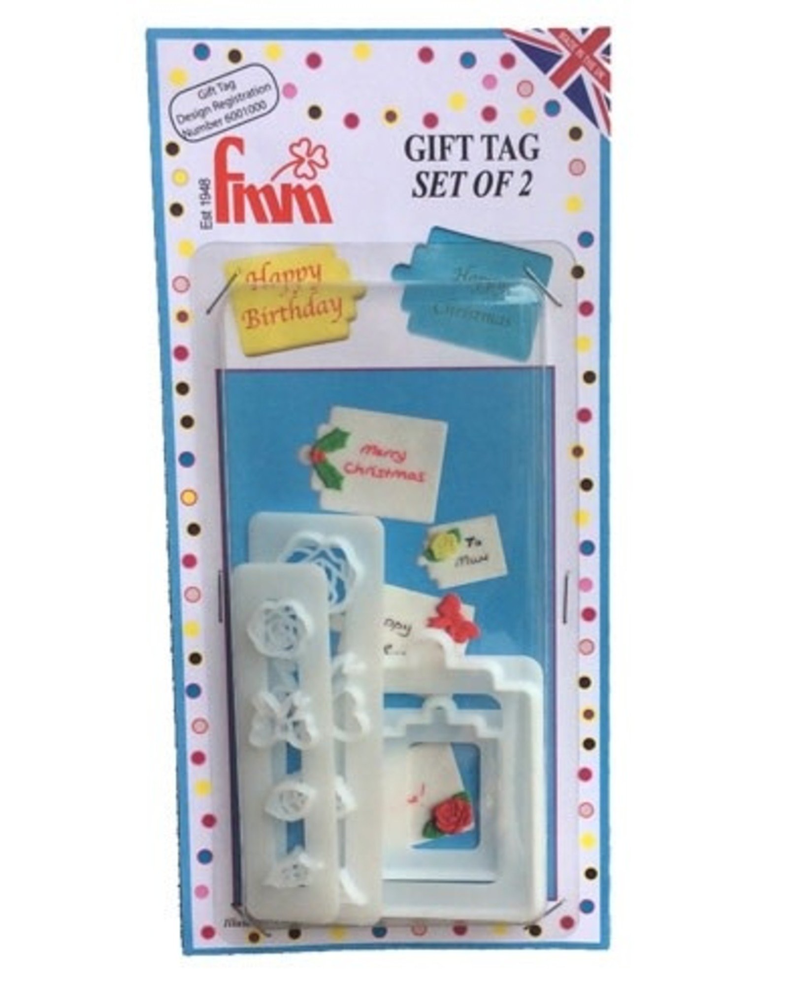 FMM FMM Gift Tag Cutter Set/4