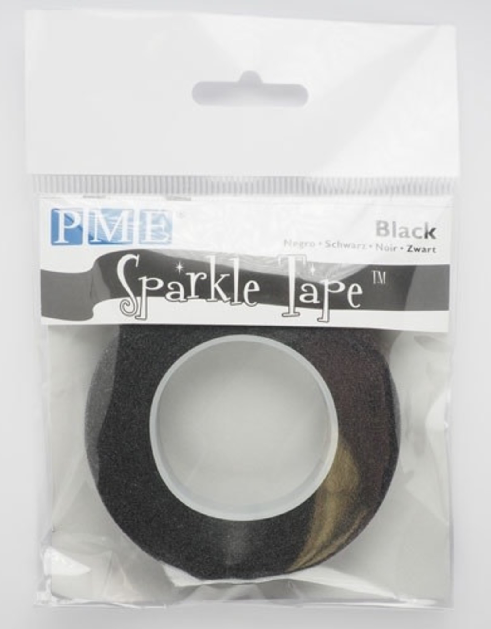 PME PME Glitter Tape -Black Silver-