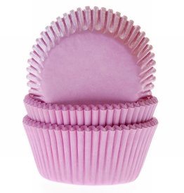 House of Marie Baking Cups Licht Roze- pk/50