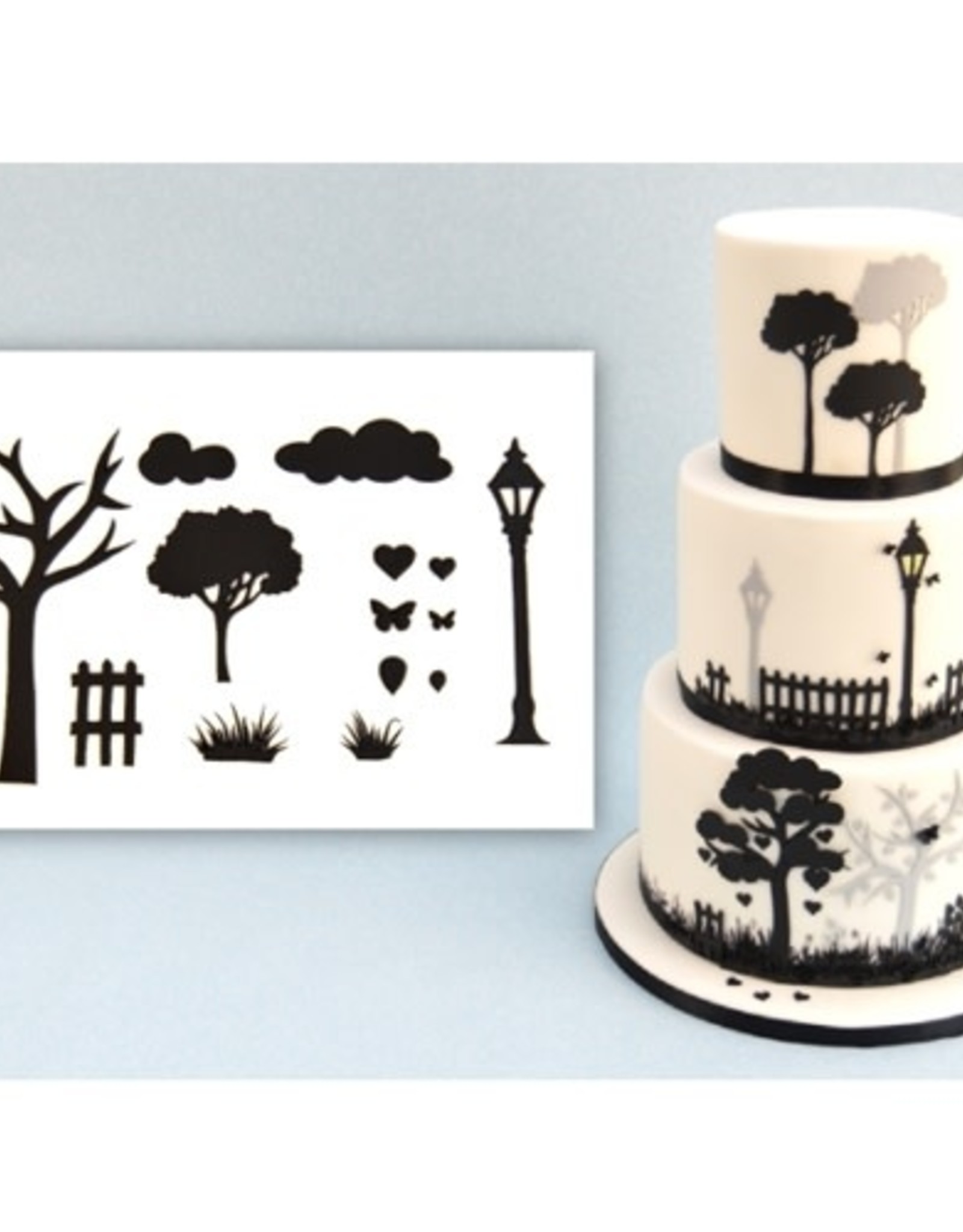Patchwork Cutters Countryside Silhouette Set Fun with Cakes