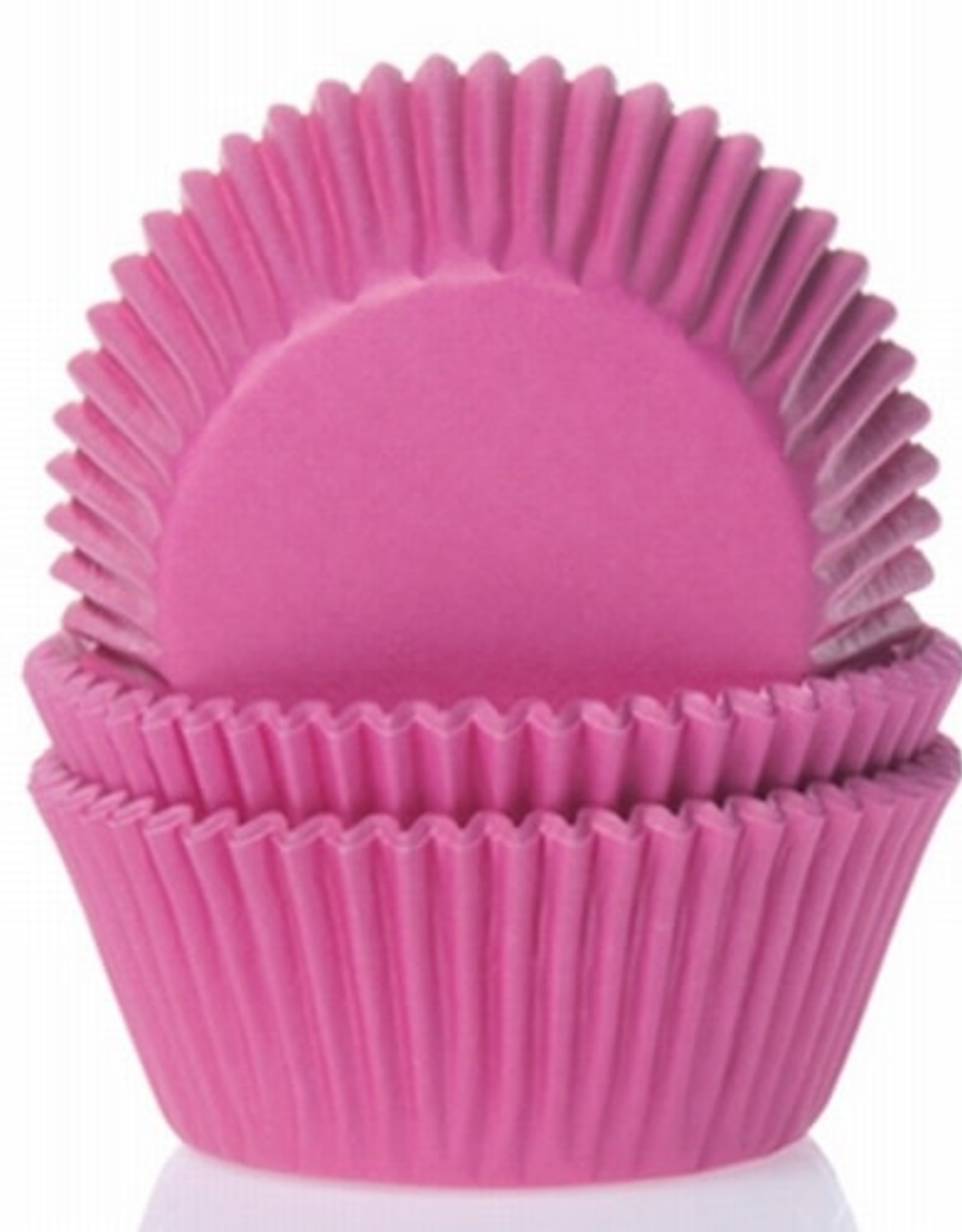 House of Marie House of Marie Mini Baking Cups Hot Pink pk/60