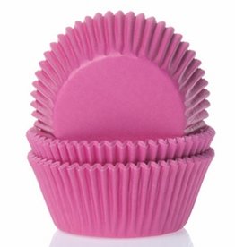 House of Marie Mini Baking Cups Hot Pink pk/60
