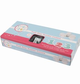 Cake Star Push Easy Numbers Cutters Set/10