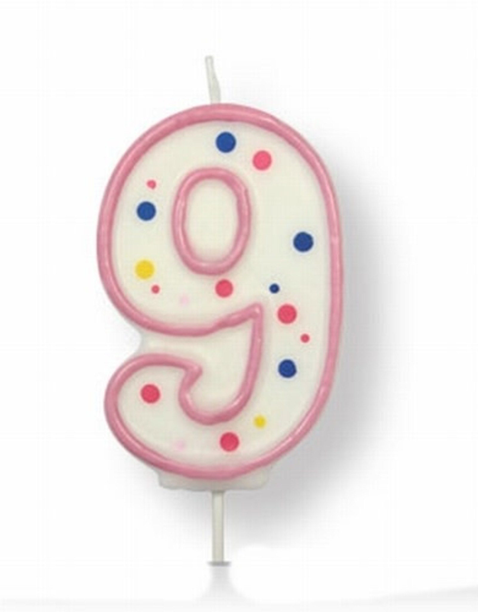 PME PME Large Candle Pink Number 9