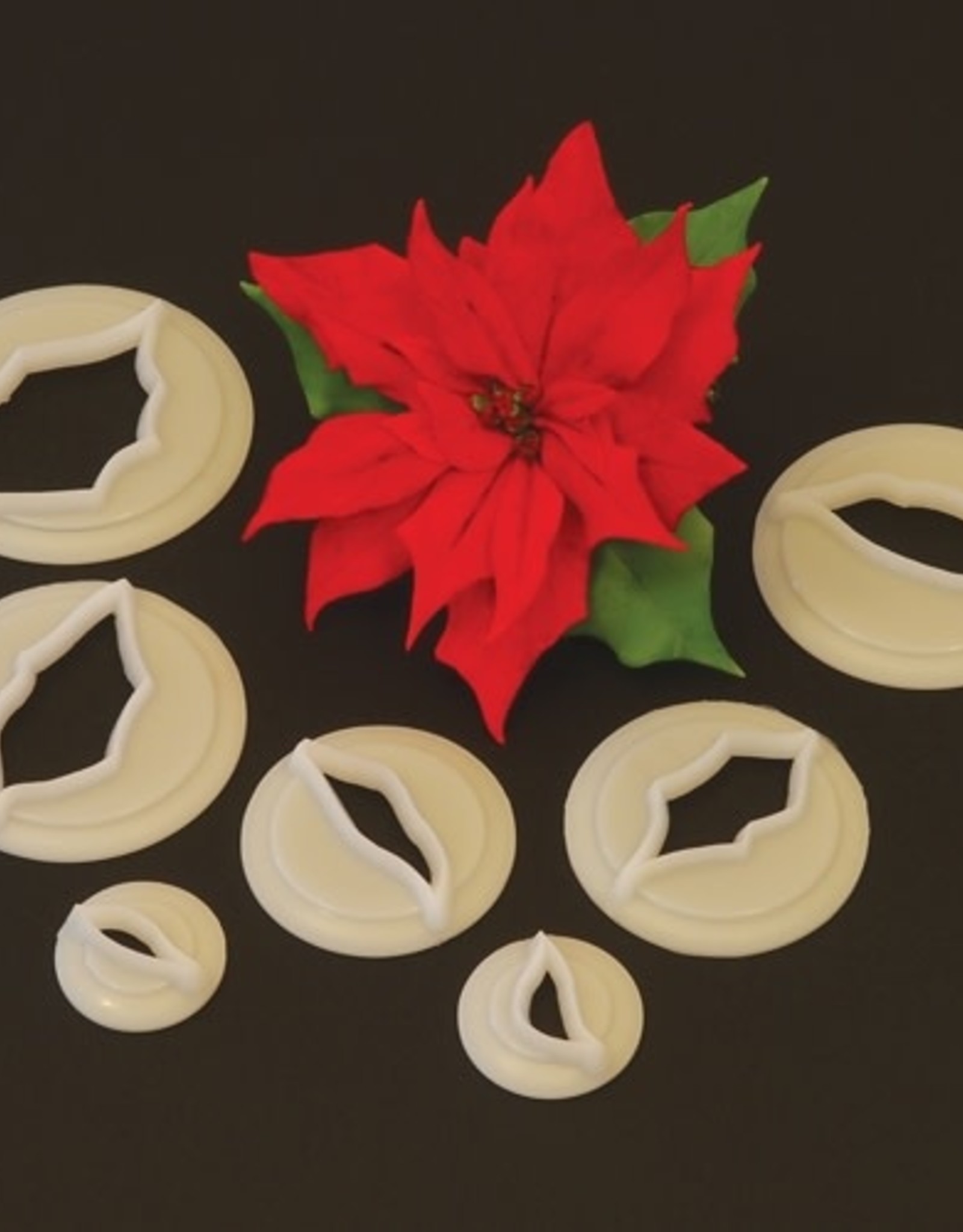 FMM FMM Poinsettia Cutter set/7