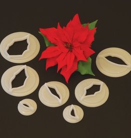 FMM FMM Poinsettia Cutter set/7