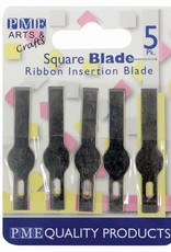 PME PME Spare Blades for Craft Knife-Ribbon Insertion Pk5