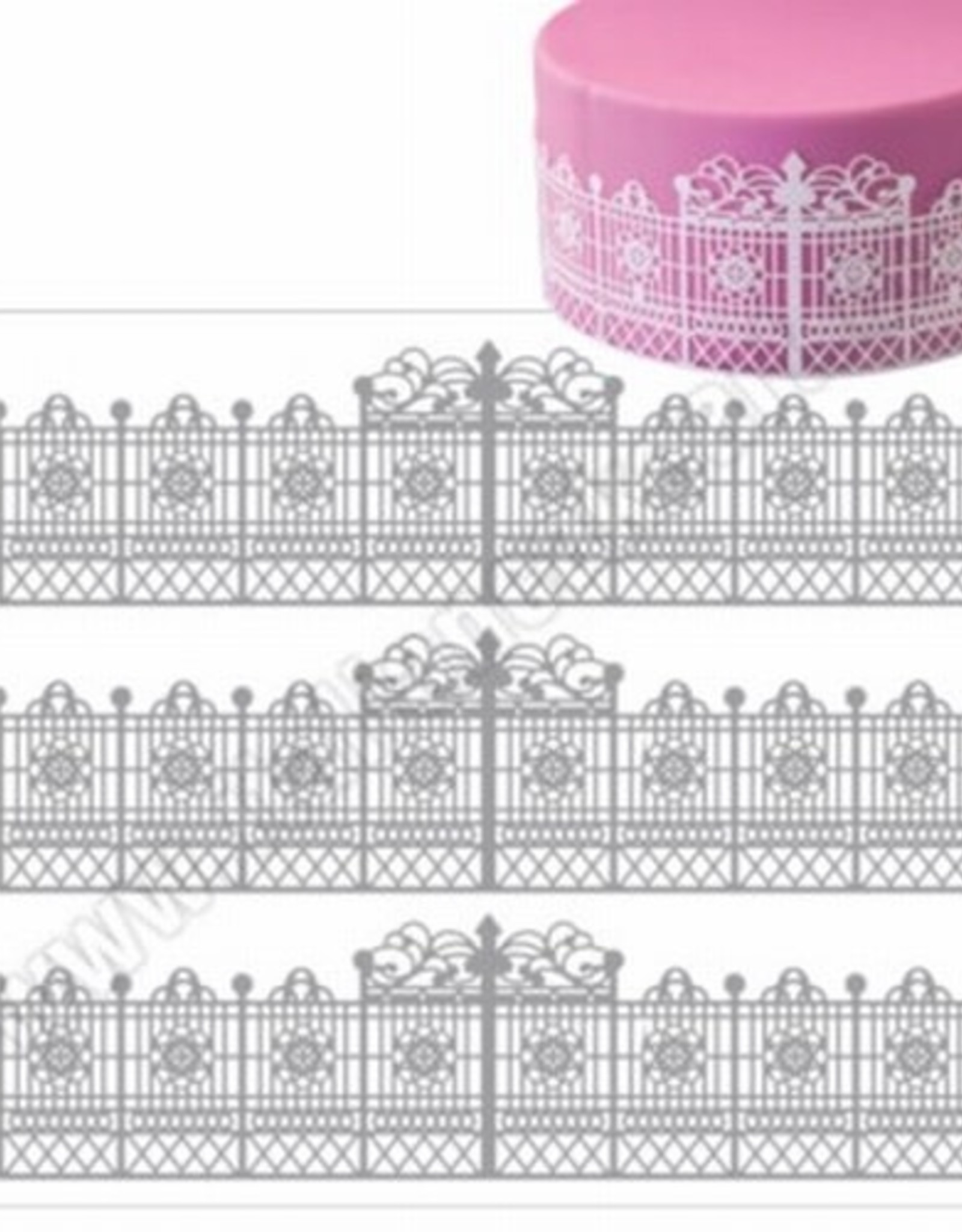 Martellato Sugar Dress Lace Mat 07 Hekwerk/Poort 30 x 40cm