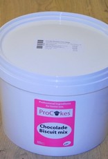 ProCakes Chocolade Biscuit Mix van ProCakes 4 kg