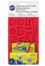 Wilton Wilton Fondant & Gum Paste Mould Robots & Monsters