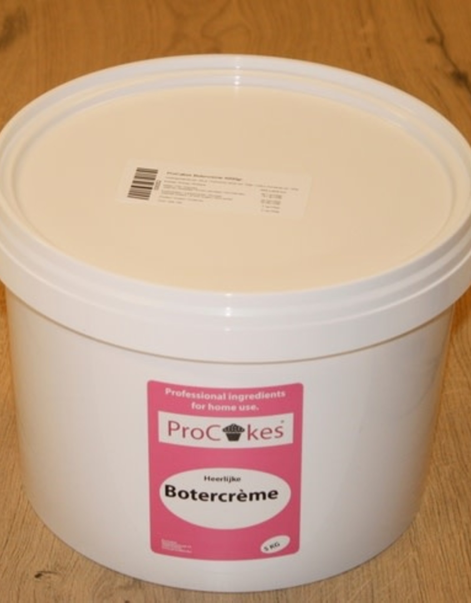 ProCakes Botercreme in pastavorm van ProCakes 5 kg