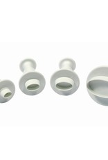 PME PME Miniature Oval Plunger Cutter set/4