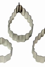 PME PME Rose Leaf Serrated Cutter set/3