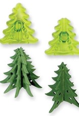 JEM JEM Small 3D Christmas Trees Cutter set/2