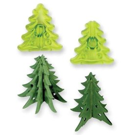 JEM JEM Small 3D Christmas Trees Cutter set/2