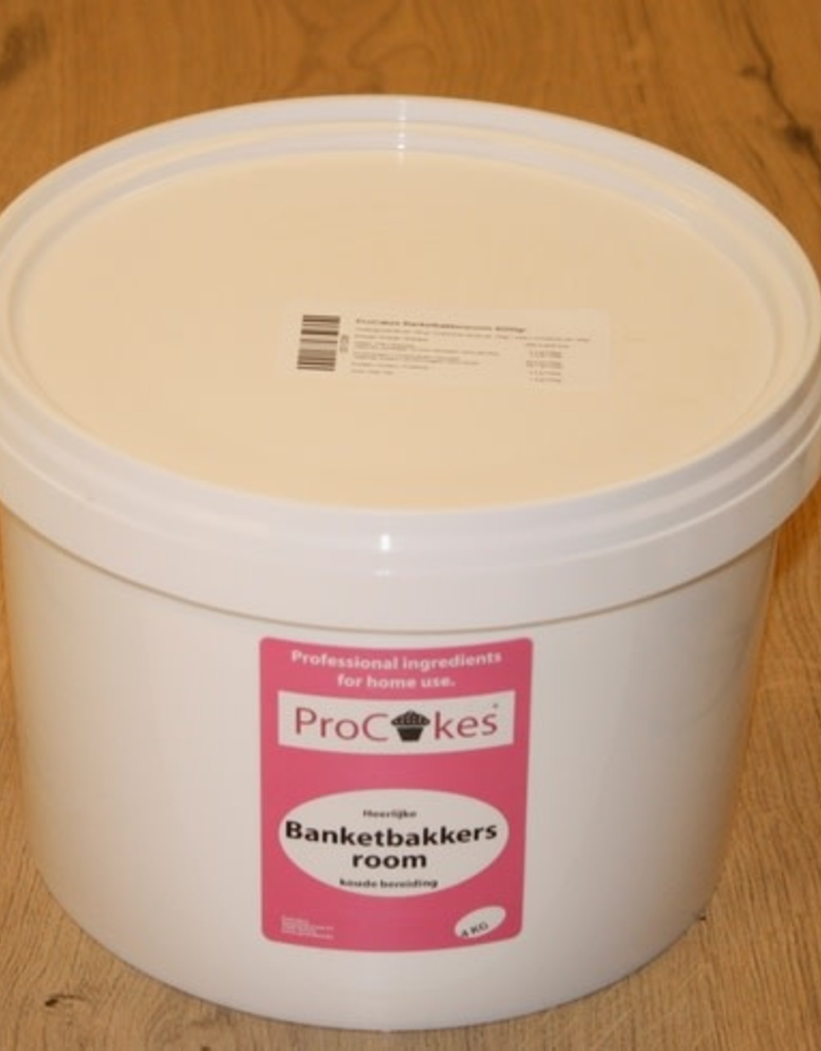 ProCakes ProCakes Mix voor Gele Banketbakkersroom 4 kg