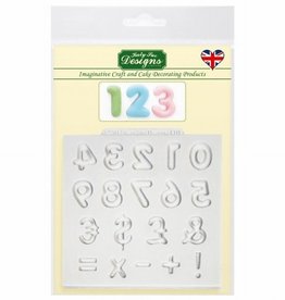 Katy Sue Designs Katy Sue Mould Domed Numbers