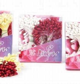 Decora Decora Pistils For Flowers Red/Yellow, 288st.