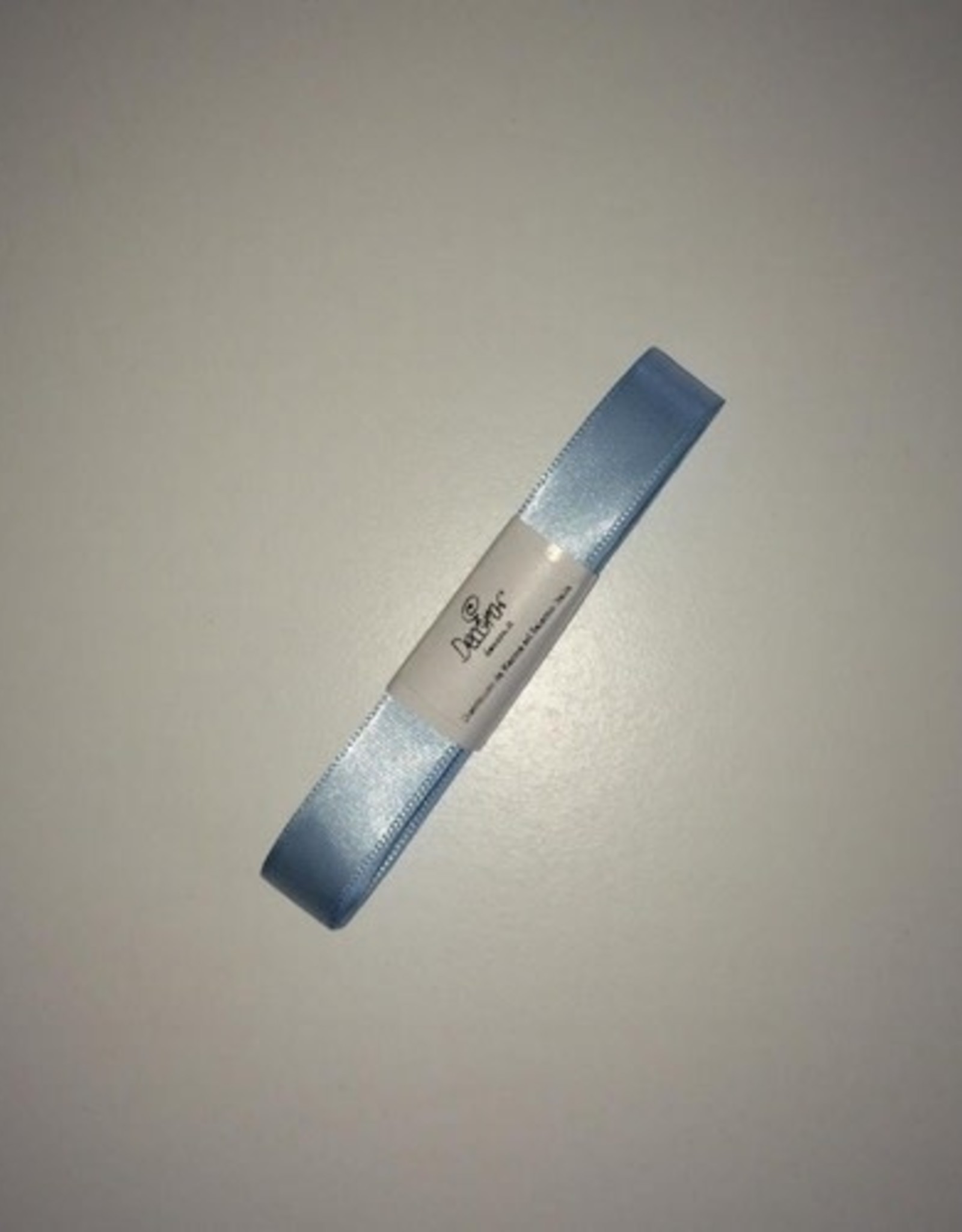 Decora Double Satin Ribbon 15mm x 5mtr Baby Blue