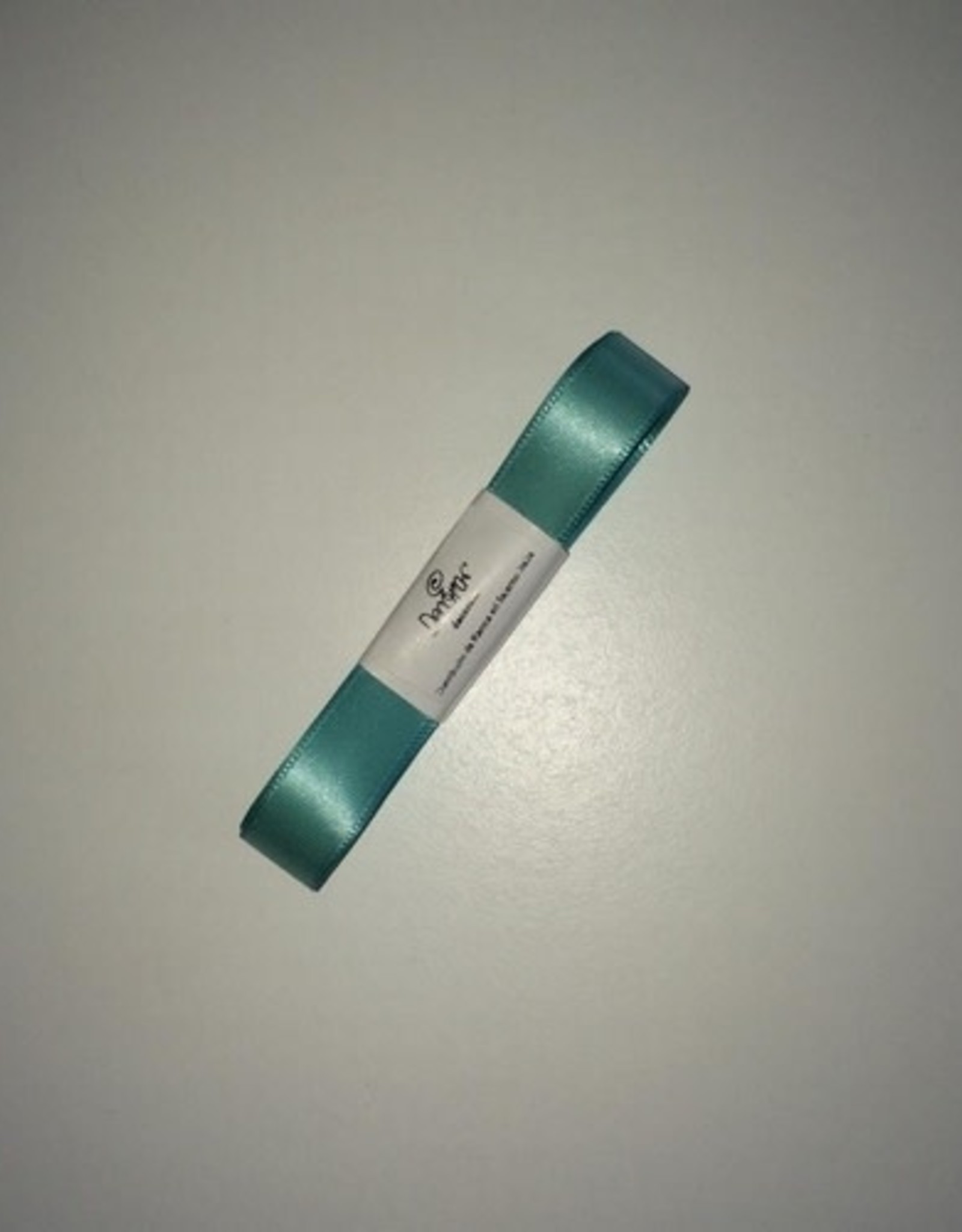 Decora Double Satin Ribbon 15mm x 5mtr Teal Blue