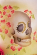 Martellato ICA Airbrush Stencil Skull  Lateral
