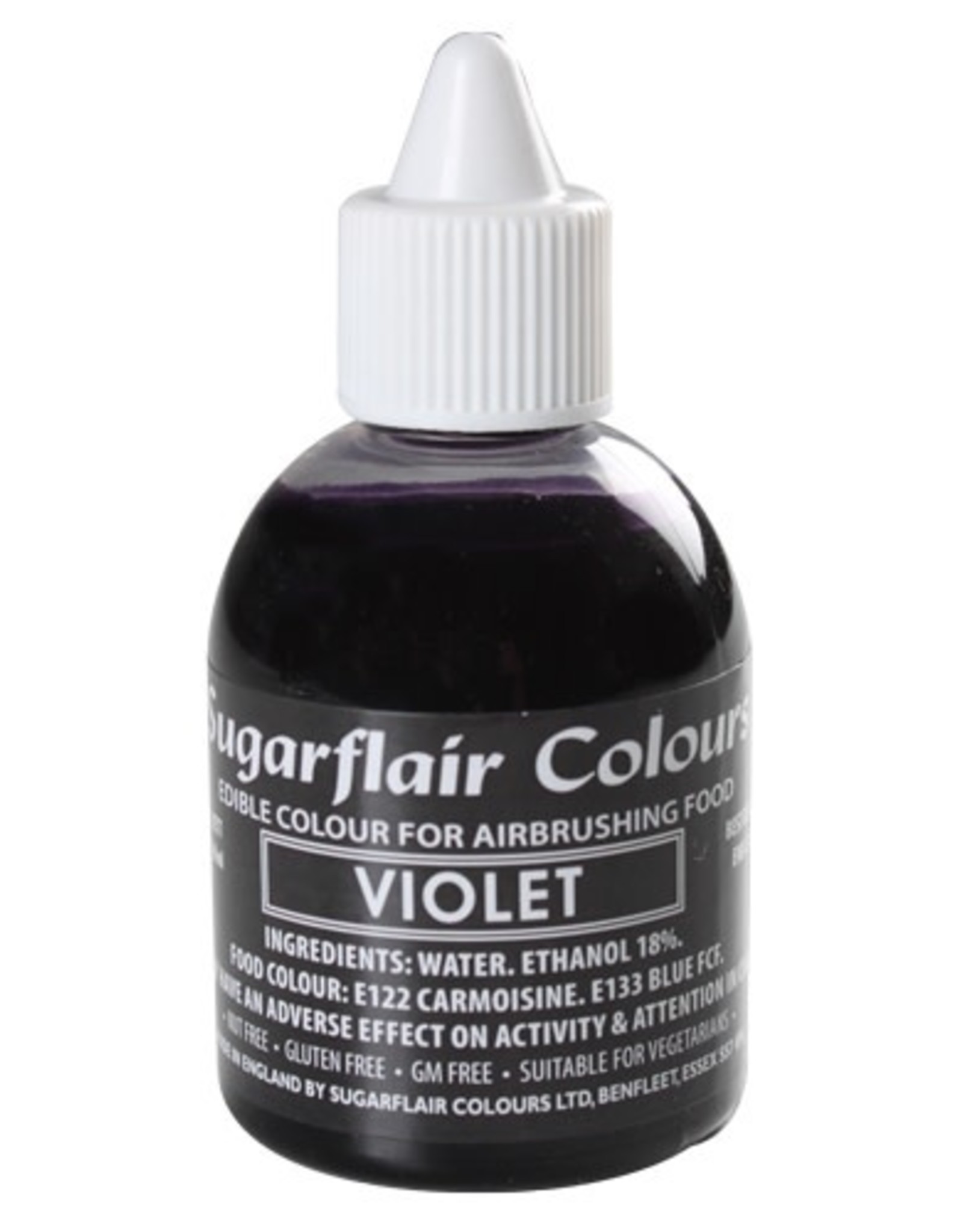 Sugarflair Sugarflair Airbrush Colouring -Violet- 60ml