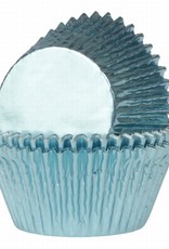 House of Marie House of Marie Baking Cups Folie Baby Blauw pk/24