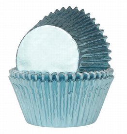 House of Marie Baking Cups Folie Baby Blauw pk/24