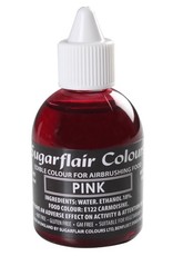 Sugarflair Sugarflair Airbrush Colouring -Pink- 60ml