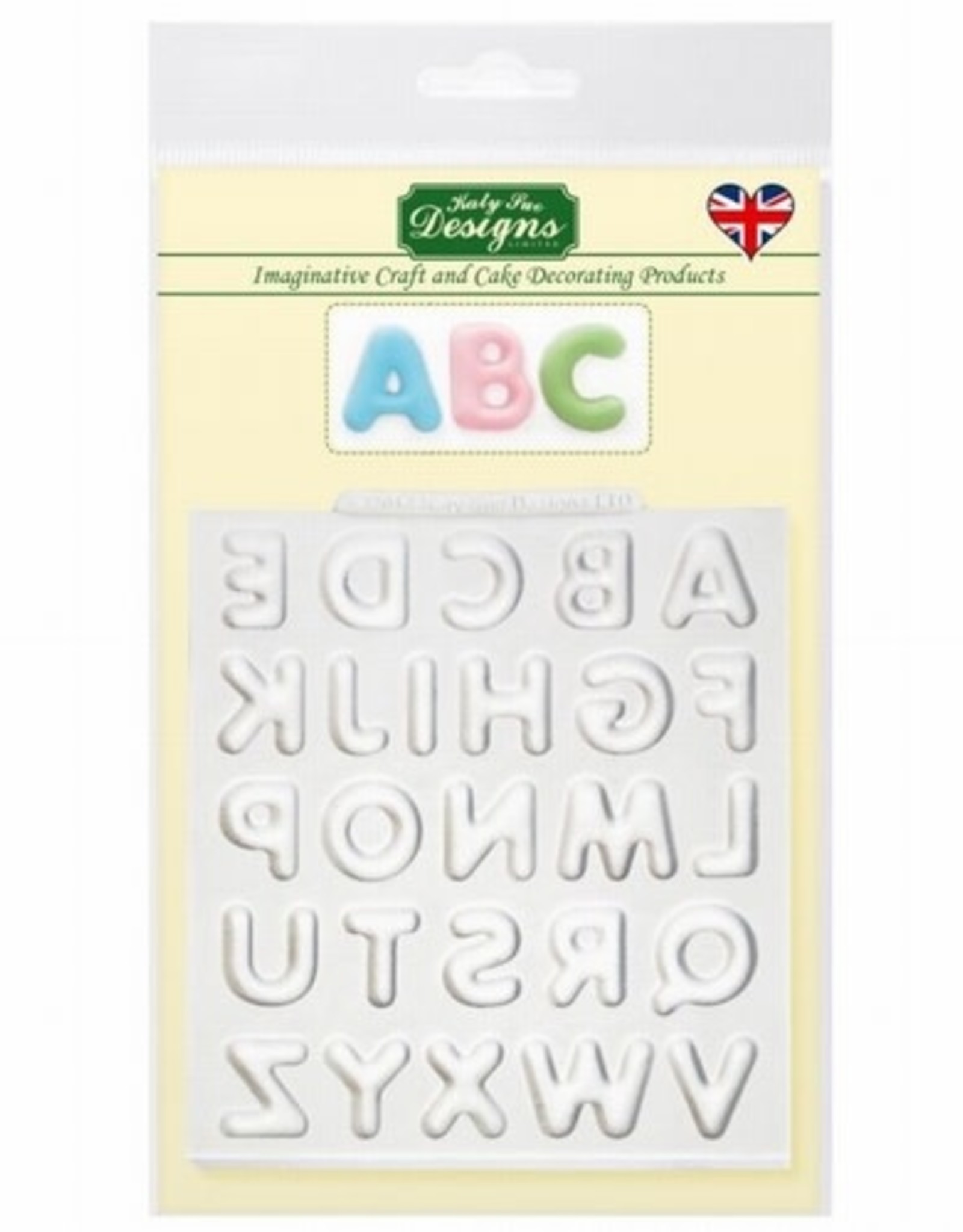 Katy Sue Designs Katy Sue Mould Domed Alphabet