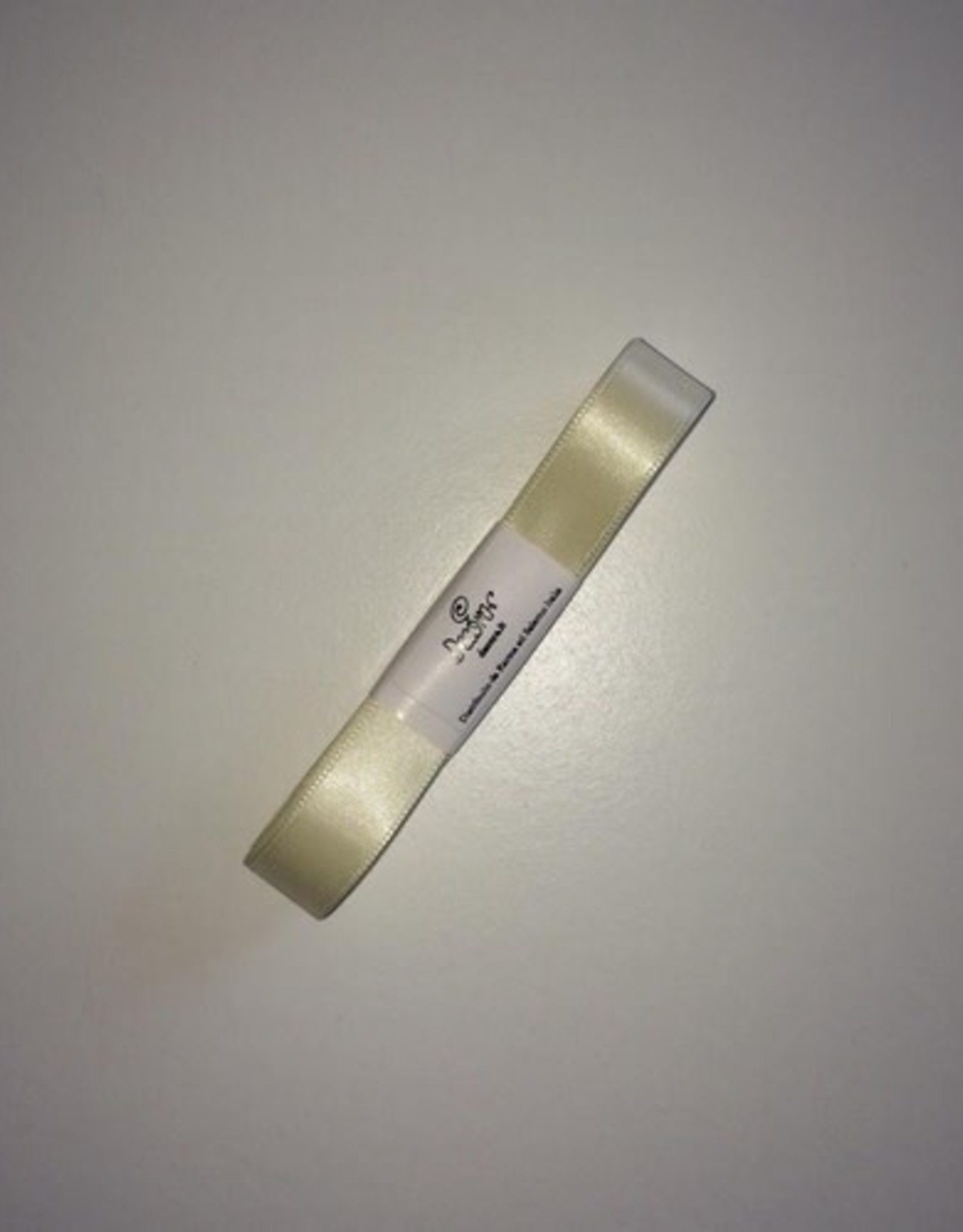 Decora Double Satin Ribbon 15mm x 5mtr Cream White