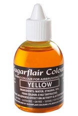 Sugarflair Sugarflair Airbrush Colouring -Yellow- 60ml