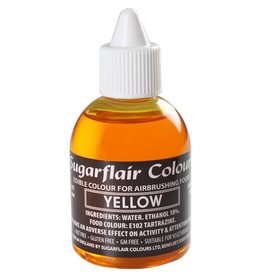 Sugarflair Sugarflair Airbrush Colouring -Yellow- 60ml