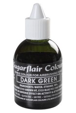 Sugarflair Sugarflair Airbrush Colouring -Dark Green- 60ml