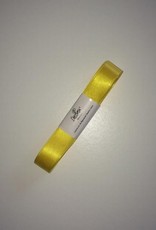 Decora Double Satin Ribbon 15mm x 5mtr Yellow