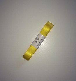 Double Satin Ribbon 15mm x 5mtr Yellow