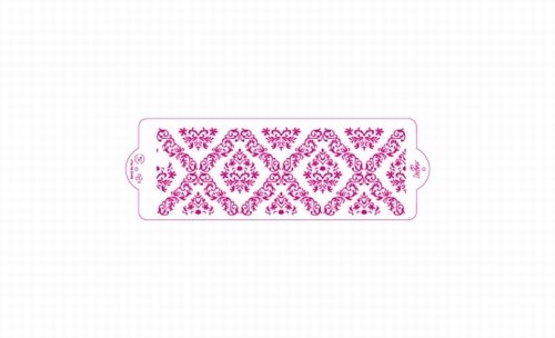 Stencil Frozen Star 7x30 cm in plastica