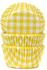 House of Marie House of Marie Baking Cups Ruit Geel - pk/50