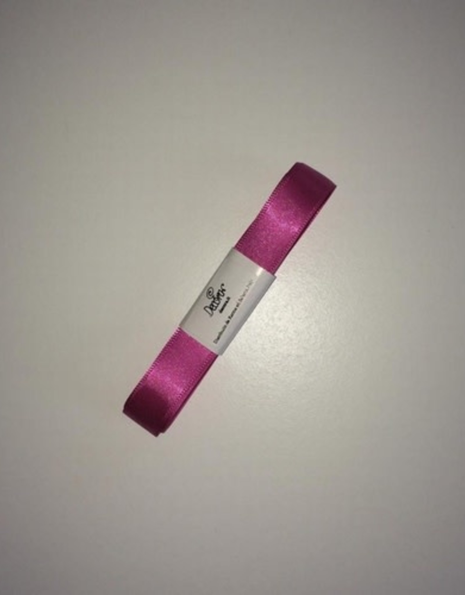 Decora Double Satin Ribbon 15mm x 5mtr Fuchsia