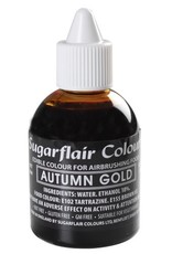 Sugarflair Sugarflair Airbrush Colouring -Autumn Gold- 60ml