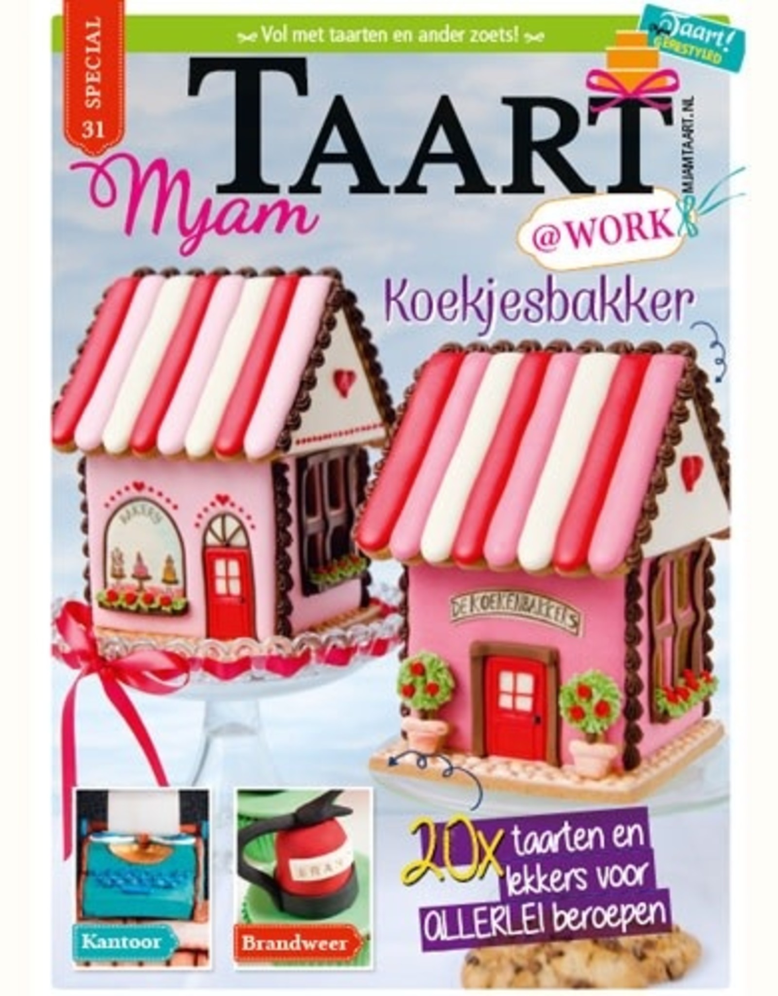 MjamTaart! Taartdecoratie Magazine @ Work Special 2015