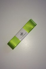 Double Satin Ribbon 25mm x 3mtr Apple Green