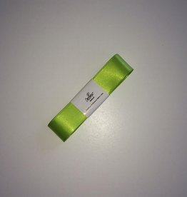 Decora Double Satin Ribbon 25mm x 3mtr Apple Green