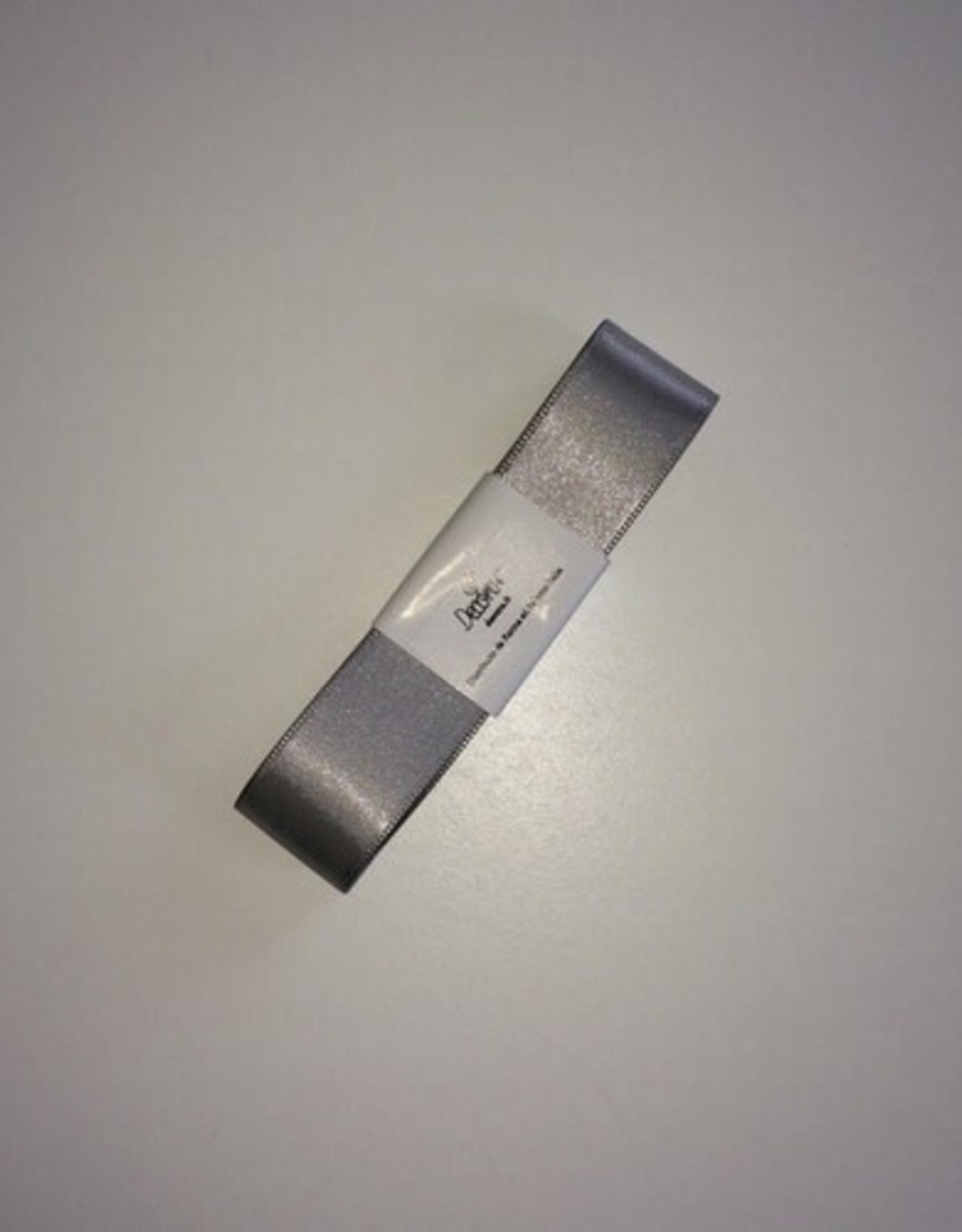 Decora Double Satin Ribbon 25mm x 3mtr Silver