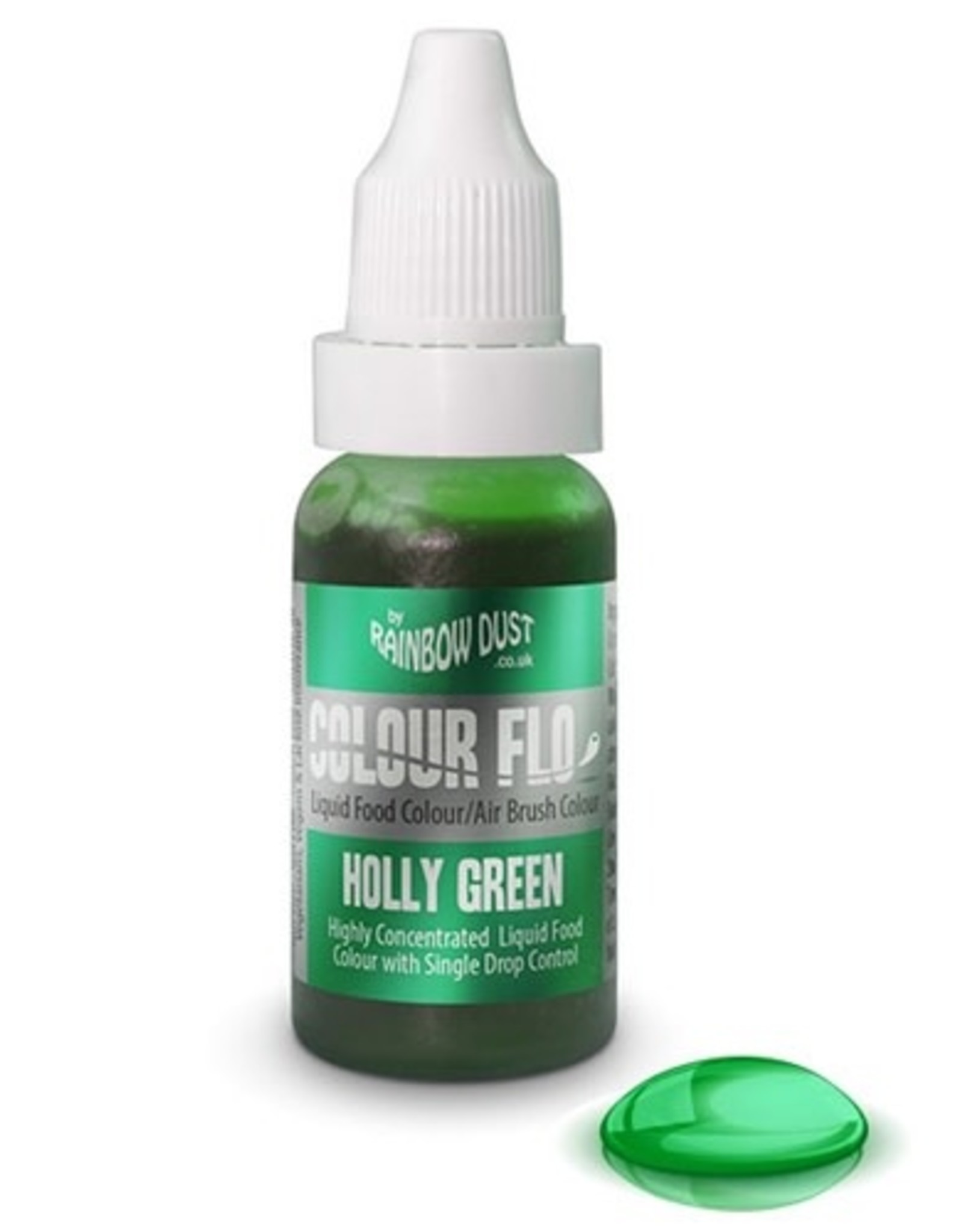 Rainbow Dust Rainbow Dust Vloeibare Kleurstof Airbrush - Holly Green -16ml-