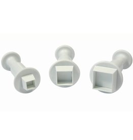 PME PME Miniature Square Plunger Cutter set/3