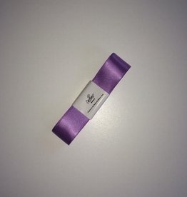 Decora Double Satin Ribbon 25mm x 3mtr Soft Lilac